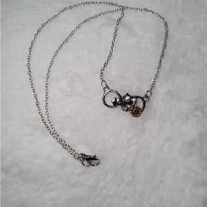 Infinity with elephants neckless